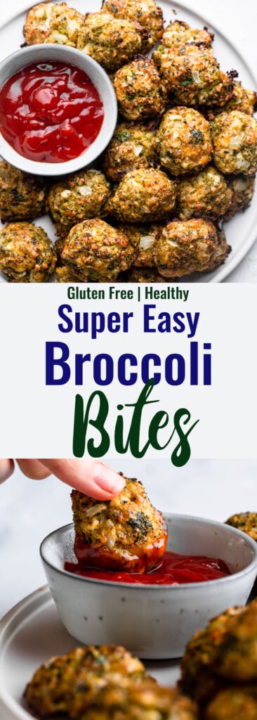 Broccoli Bites collage photo
