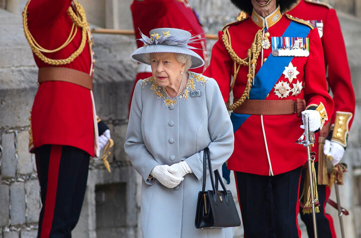 Queen Elizabeth Celebrates Trooping of the Colour Without the Royal Family 05