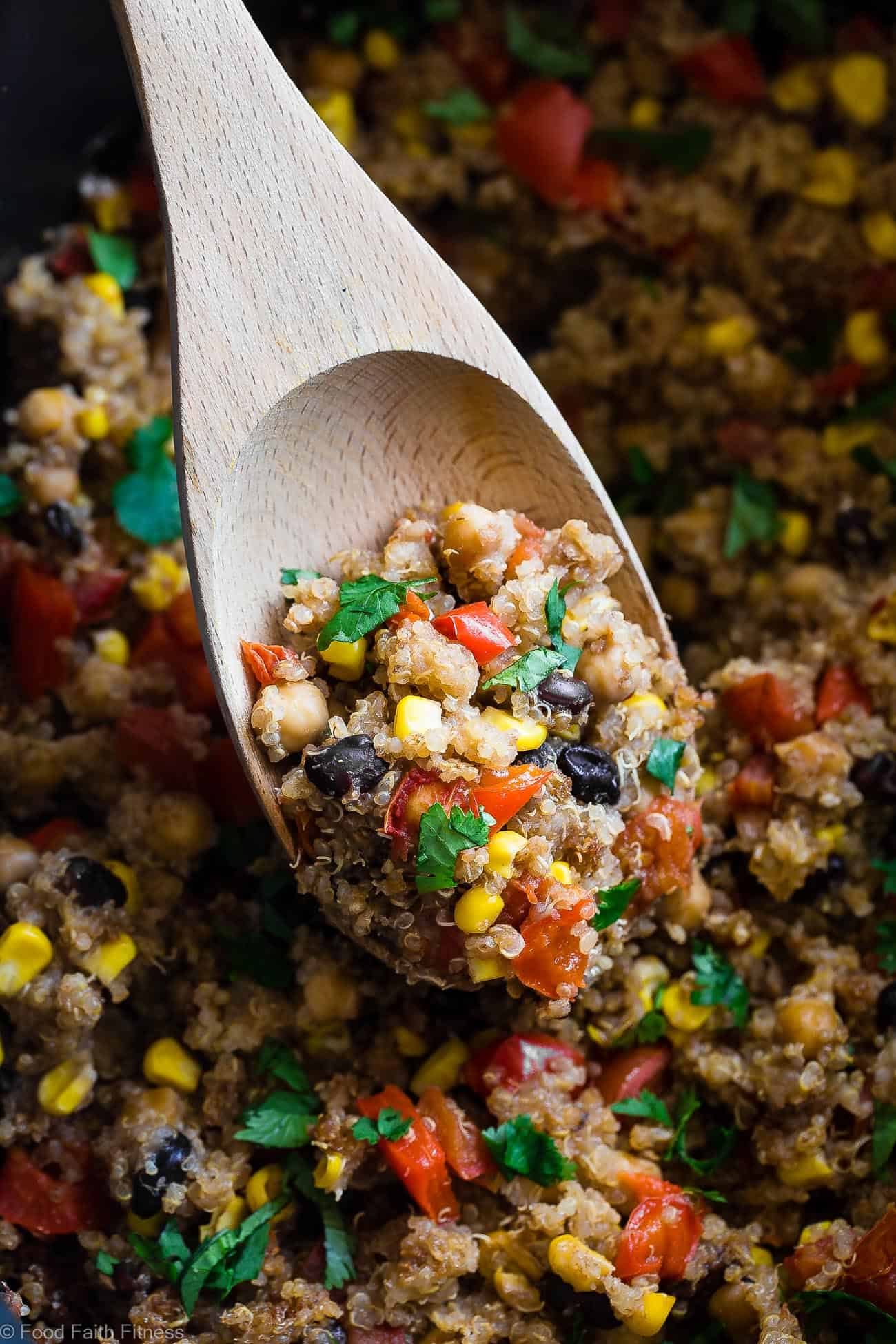 One Pan Mexican Quinoa Casserole In The Slow Cooker