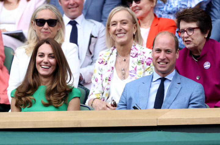 Prince William and Kate Middleton Attend Wimbledon Together After She Was Exposed to COVID 02