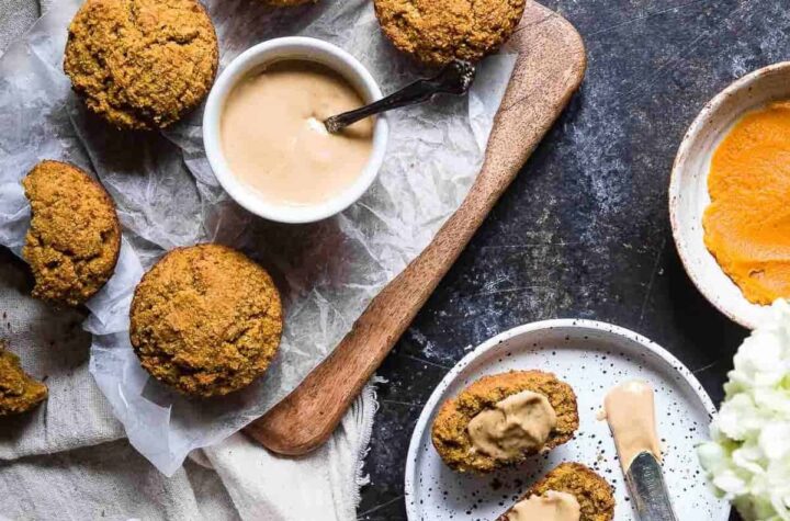 gluten free paleo pumpkin muffins with almond flour pic